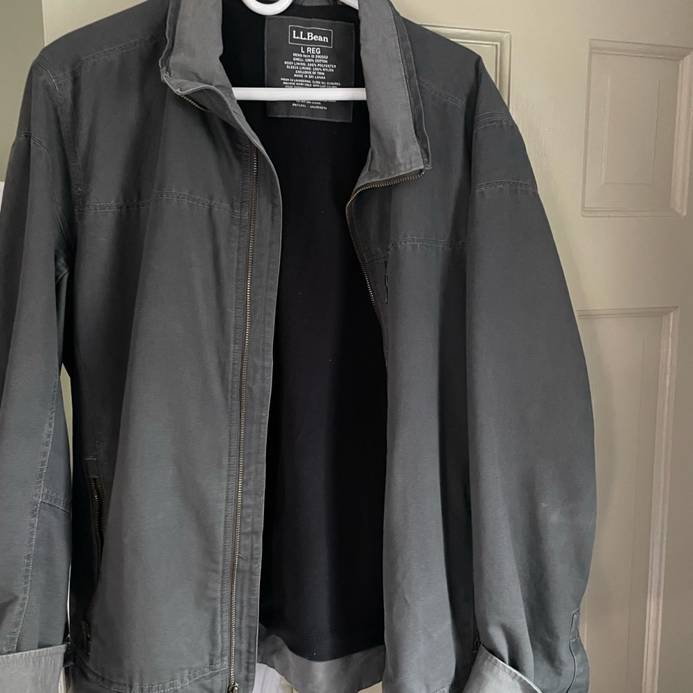 LL Bean waxed canvas jacket
